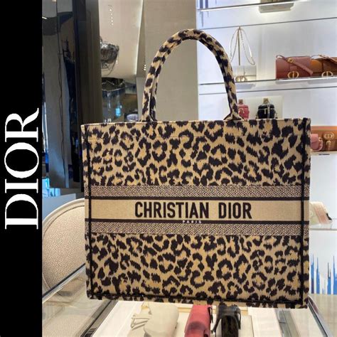 dior tote leopard|Dior book tote.